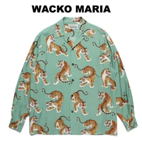 WACKO MARIA  |Street Style Long Sleeves Other Animal Patterns Shirts