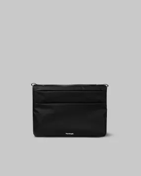 Wares Flat Sacoche Bag Large Black