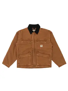 Washed Canvas Shop Jacket Bronze