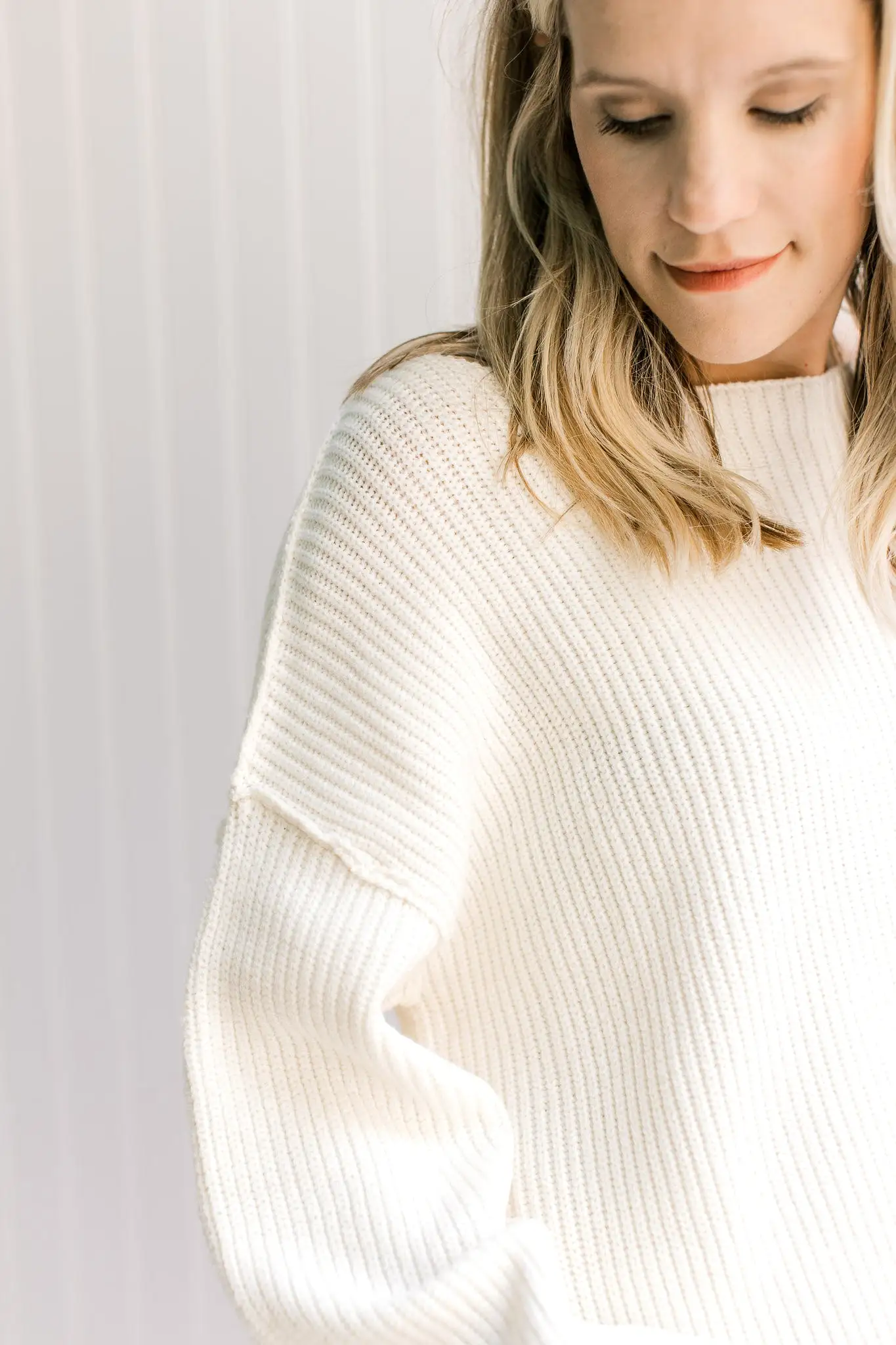 X Aria Ivory Sweater