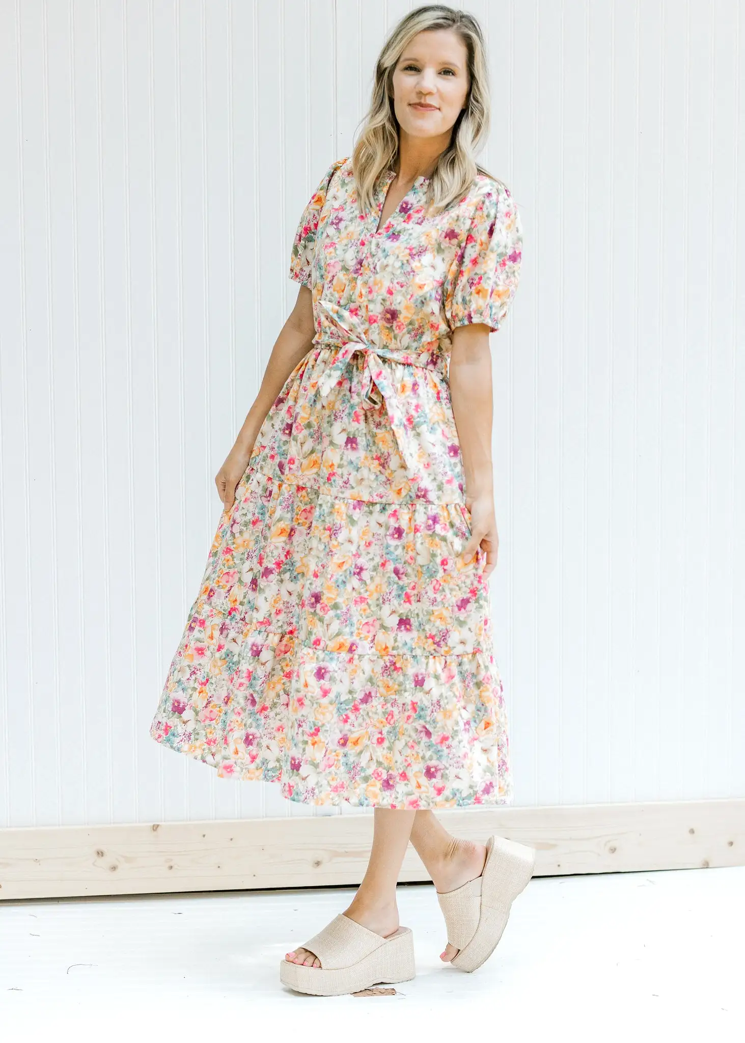 X Floral Song Dress