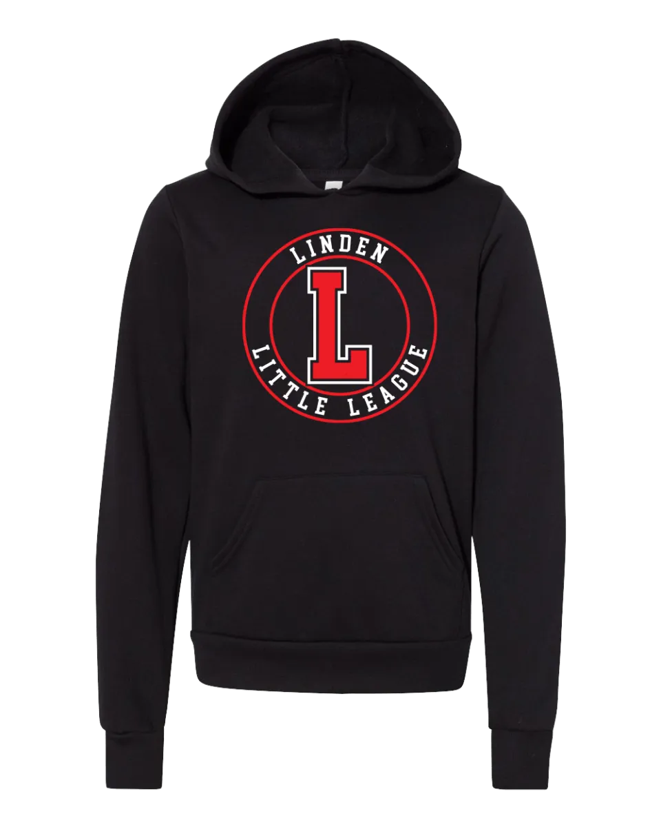 Youth Sponge Fleece Pullover - Linden Little League