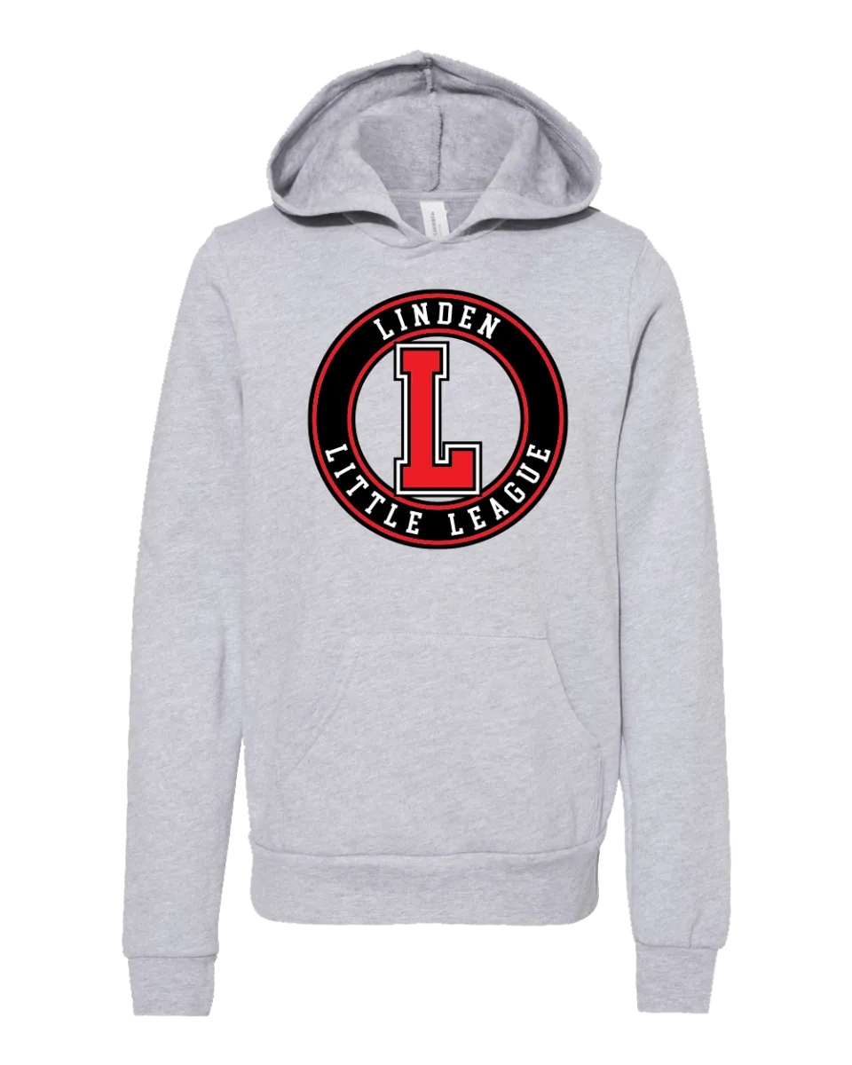 Youth Sponge Fleece Pullover - Linden Little League