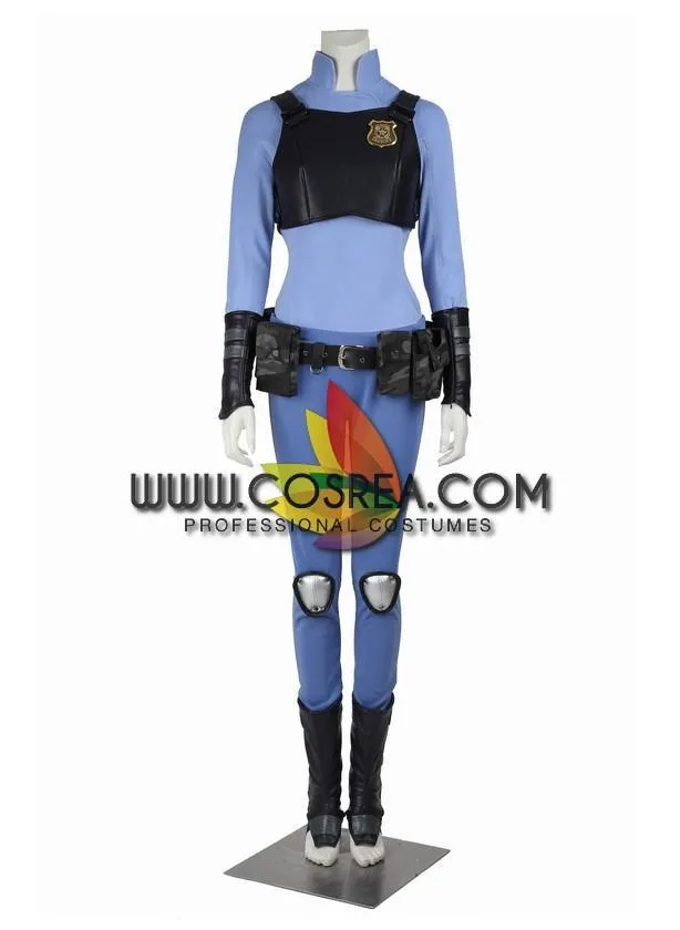 Zootopia Judy Hopps ZPD Uniform Cosplay Costume