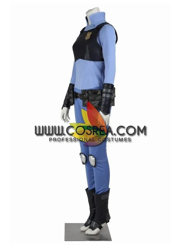 Zootopia Judy Hopps ZPD Uniform Cosplay Costume